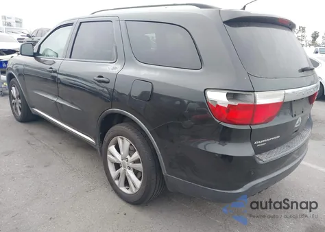 2012 Dodge Durango Crew from USA, damaged, VIN 1C4RDJDGXCC277010